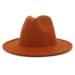 Wholesale High Quality Mixed Color European and American Blank Retro Men's Felt Fedora Hats Jazz Hat - Image 24