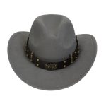 2025 Free Sample Shinehats Luxury Chapeau Femme Western Wide Brim Hat Fedora Wholesale Cowboy Felt Custom Logo Cowboy Hats - Image 63