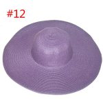 ABOUT 19 COLORS Real Factory Price Cheap Good Quality Floppy Straw Hats Beach Paper Hat - Image 18