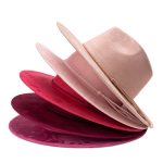 Wholesale Custom Polyester Fedora Hat Suede Felt with Wide Brim and Fashion Bands for Casual and Party Scenes Summer and Winter - Image 5