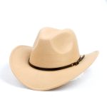 CUSTOM LOGO Luxury Wool Men Western Bands Unisex Texas Bulk Ranger Keychain Buy Wholesale Belt Buckle Cowboy Fedora Hats - Image 14