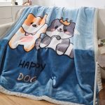 Winter Sherpa Plush Warm Blanket for Adult  king Size  Thick Warm Fluffy Home Soft Raschel  Blankets - Image 12