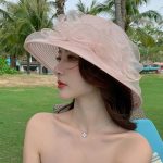Fancy in Formal Fashion Stain Women Ladies Female Church Good Quality Sinamay Wedding Hats - Image 4