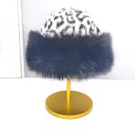 Autumn Winter Women's New Plush Leopard Mongolian Northeast Princess Ear Protection Fur Warm Beanie Hats - Image 11