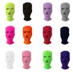 Full Face Cover Ski Mask Hat 3 Holes Balaclava Windproof Knit Beanies Bonnet Winter Warm Unisex Caps - Image 4