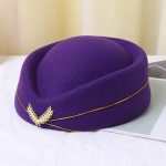 Custom air Plane Flight Costume Cosplay Career Stewardess Etiquette Hostess Attendant Beret Hat - Image 12