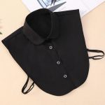 CLS002 Wholesale  Faux False Collar  Half  Shirts Corsage  Women Cotton Blouse Fake Collars Neckline - Image 9
