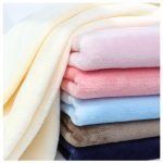 New Style 100%polyester Dyed Solid Color Smooth and Warm Double Sided Flannel Coral Fleece Fabric for Bedding - Image 7