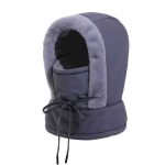 Wholesale Men Ski Mask for Outdoor Sports Windproof Balaclava Women's Thick Warm Winter  Fashion Polar Fleece Lined Hood Hat
