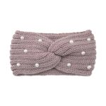 Fashion Pearls Knitted Headband Women Cross Knotted Bands Autumn Winter Ear Warmer Protectors Wide Turban Hair Accessories - Image 26