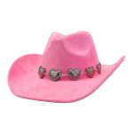 Vintage Jazz Cowboy Fedora Hats for Men and Women Luxury Cowboy Style Suede Jazz Hat with Wide Brim Wholesale Available - Image 24