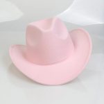 2025 Free Sample Shinehats Luxury Chapeau Femme Western Wide Brim Hat Fedora Wholesale Cowboy Felt Custom Logo Cowboy Hats - Image 60