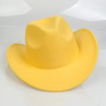 2025 Free Sample Shinehats Luxury Chapeau Femme Western Wide Brim Hat Fedora Wholesale Cowboy Felt Custom Logo Cowboy Hats - Image 54