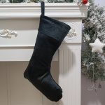 Wholesale 9 Colors Velvet Christmas Stocking Multi Colors Monogram Personalize Velvet Christmas Stocking Decoration - Image 15