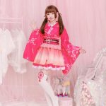 High Quality Japanese Traditional Kimono Pajamas Cosplay Lolita Maid Dress Anime Uniforms Halloween Costume - Image 15