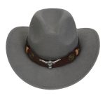 2025 Free Sample Shinehats Luxury Chapeau Femme Western Wide Brim Hat Fedora Wholesale Cowboy Felt Custom Logo Cowboy Hats - Image 81