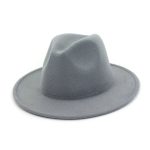 Wholesale High Quality Mixed Color European and American Blank Retro Men's Felt Fedora Hats Jazz Hat - Image 21