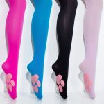 Hot Selling Cute Cat Paw Women's Cotton Socks Breathable 3D Sexy Lolita Knee High Stockings for Cosplay Festival Knitted Tube - Image 5