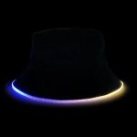 Rave Light up Bucket Hat Futuristic Neon Rave Party Accessory Festival Outfit LED Bucket Hat for Men and Women - Image 7