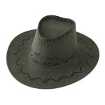 Factory  Unisex Vintage PU Leather Mexican Cowboy Party Hat and Stylish Parties Sunscreen Sun Hathat Western Cowboy Hat - Image 24
