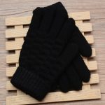 Women Men Warm Winter Touch Screen Gloves Stretch Knit Mittens Wool Full Finger Guantes Female Crochet Glove - Image 16