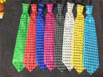 LL-9843 Led Colorful Glitter Sequin Unisex Luminous Bow Tie for Bar Night Halloween Party - Image 6