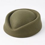 Wholesale Solid Color Classic Curled Brim Etiquette Hat Fashion Elegant Dome Formal Headwear Dance Team Uniform Hat - Image 17