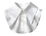 CLS002 Wholesale  Faux False Collar  Half  Shirts Corsage  Women Cotton Blouse Fake Collars Neckline - Image 2