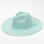 12 Colors High Quality Cheaper Wholesale Women and Men Wide Brim Suede Fedora Hats - Image 10