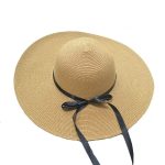 New Simple Foldable Wide Brim Floppy Girls Straw Sun Beach Women Summer Hat Uv Protect Travel Lady Cap Female - Image 6