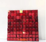 Hot-selling Outdoor Colorful Square Shimmer Wall Panels Sequin Backdrop for Party Wedding Decorations Balloons Party  Supplies - Image 24
