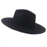 Wholesale High Quality Pink Wide Brim Women Hats Vegan Suede Fedora Hat Formal Dress Cap - Image 7