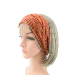 Women Headband Solid Color Wide Turban Crochet Knitted Hairband Winter Ear Warmer Girls Makeup Elastic Hair Bands Accessories - Image 5