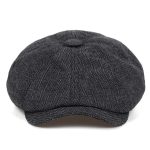 Unisex Newsboy Ivy Caps Fall Winter Retro Tweed Flat Top Fashion - Image 7