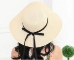New Simple Foldable Wide Brim Floppy Girls Straw Sun Beach Women Summer Hat Uv Protect Travel Lady Cap Female - Image 4