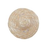 Pet Spring Summer Braided Vintage Farmer Adjustable Diy Doll Decorated Straw Hat Mini - Image 2