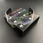Glowing LED Neon Cyberpunk Acrylic Glasses Cool Fashionable Club Props for Bar Parties Luminous Light Party Novelties - Image 3