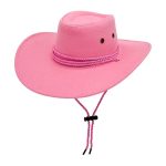 Hot Selling American Style Western Cosplay Suede Vintage Knight Felt Cowboy Top Hat Fedora Hats - Image 19