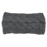 Women Headband Solid Color Wide Turban Crochet Knitted Hairband Winter Ear Warmer Girls Makeup Elastic Hair Bands Accessories - Image 13