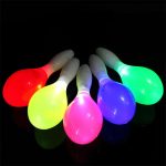 LU-2096 Fashion Neon Sensory Shaking Toy Led Flashing Noisemaker Light up Maracas Party Favors - Image 5