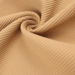Stock Lots High Elasticity Full Dull Nylon74 Circular Knitted Spandex 26 Ribbed Dull Fabric for Making Swimsuits