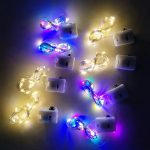 1M 10Led Mini Led Copper Wire String Twinkle Fairy Lights Battery Operated for Christmas Festival Decorative - Image 4