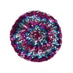 Women Sequins Hat Metallic Shining Costume Jazz Glitter Dance French Beret Round Cap Ladies Fashion Accessories Beanie - Image 12