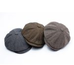 TTN-001 Custom Stetson Men Ivy Type Newsboy Hats, OEM Design Factory Popular  Cotton 6/8 Panels Gatsby Men Beret Hat - Image 2
