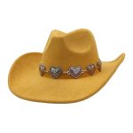 Vintage Jazz Cowboy Fedora Hats for Men and Women Luxury Cowboy Style Suede Jazz Hat with Wide Brim Wholesale Available - Image 14