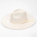 Wholesale Custom Polyester Fedora Hat Suede Felt with Wide Brim and Fashion Bands for Casual and Party Scenes Summer and Winter - Image 6