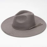 Wholesale Custom Polyester Fedora Hat Suede Felt with Wide Brim and Fashion Bands for Casual and Party Scenes Summer and Winter - Image 10