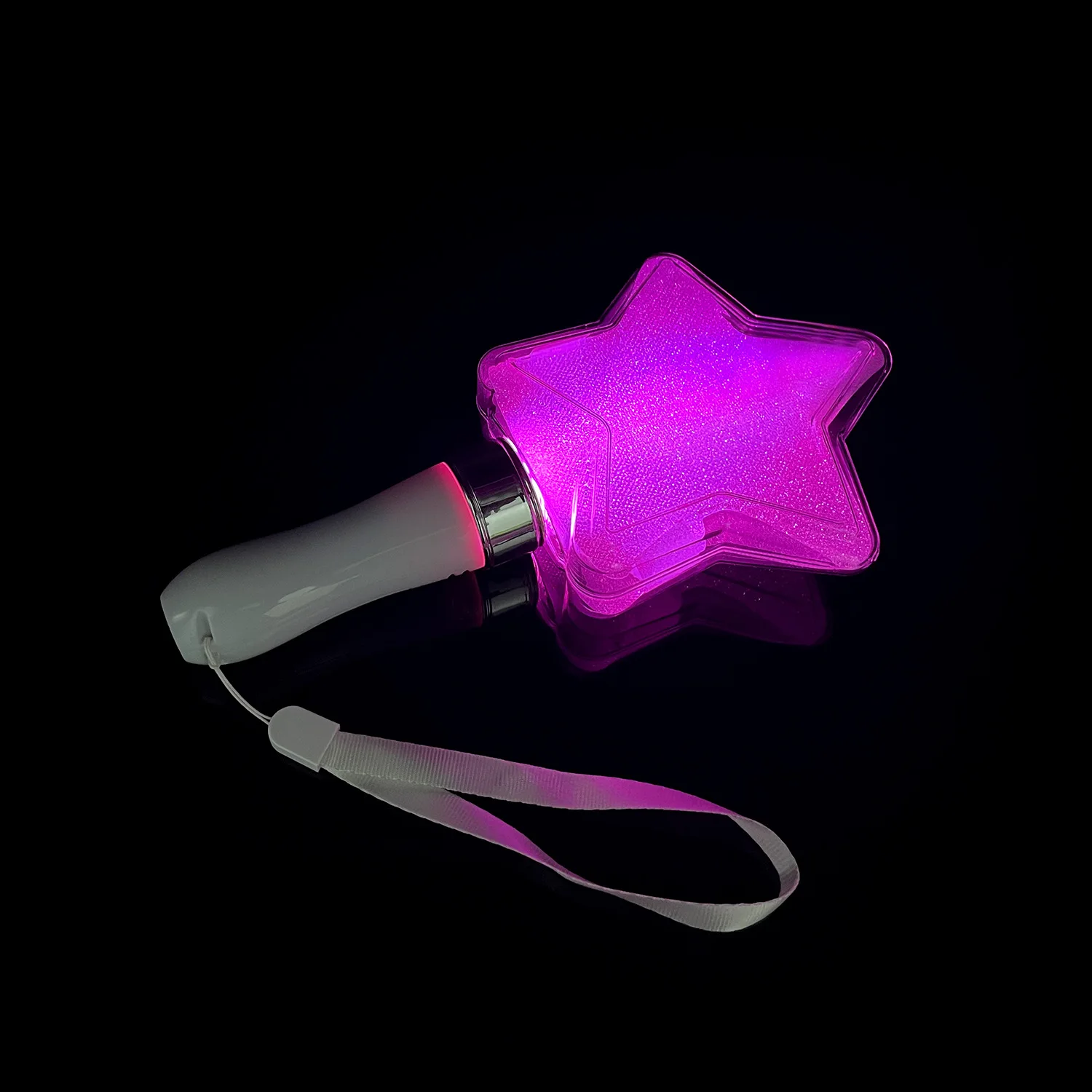 15 Colors Star Shaped LED Light up Neon Flashing Glow Stick for Concert Cheer Carnival Holiday Evening Event Party Supplies