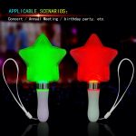 Flashing Glow Stick for Concert Cheer Carnival 15 Colors Star Shaped LED Light up Neon  Holiday Evening Event Party Supplies - Image 6