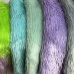 Colorful Solid Curly Rolled Long Pile Textured Fleece Faux Fur Luxury Shag Fabric in Stock Sale by Roll Low Price - Image 3